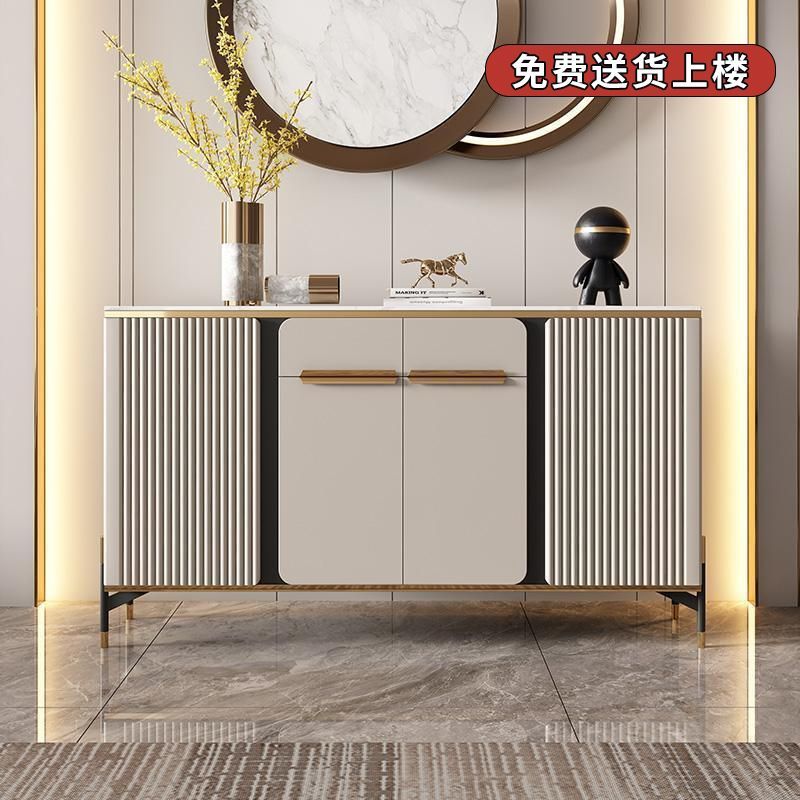 [小扬哥推荐]高端轻奢餐边柜靠墙玄关柜简约家用客厅厨房碗柜阳台