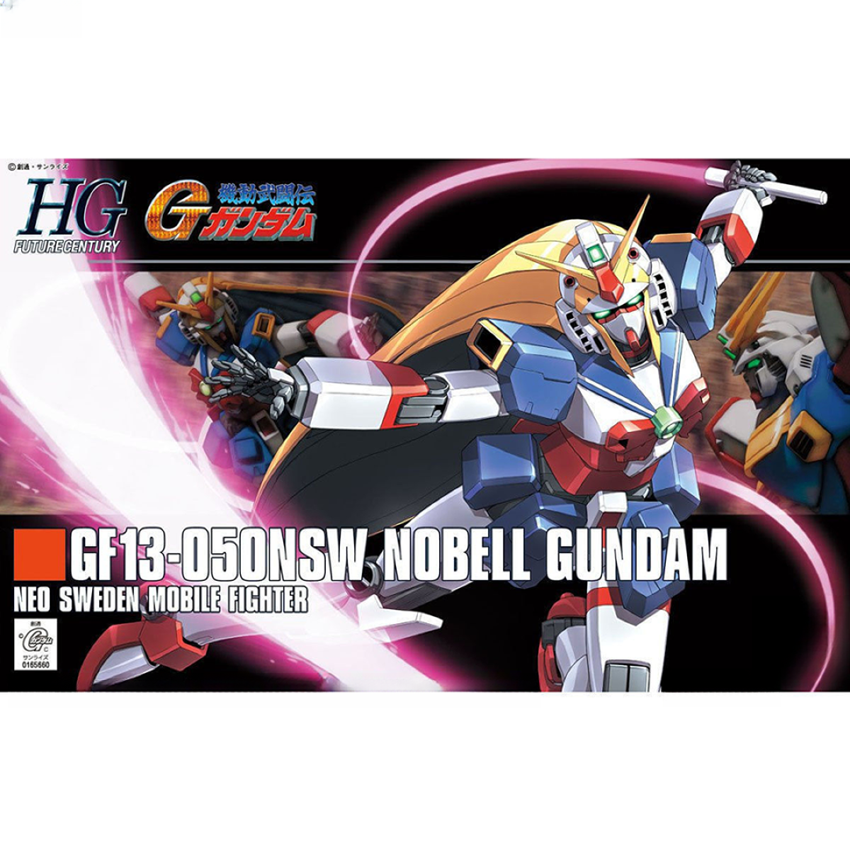 现货 HG UC 119 1/144 诺贝尔 美少女 高达 机动武斗传G 拼装模型