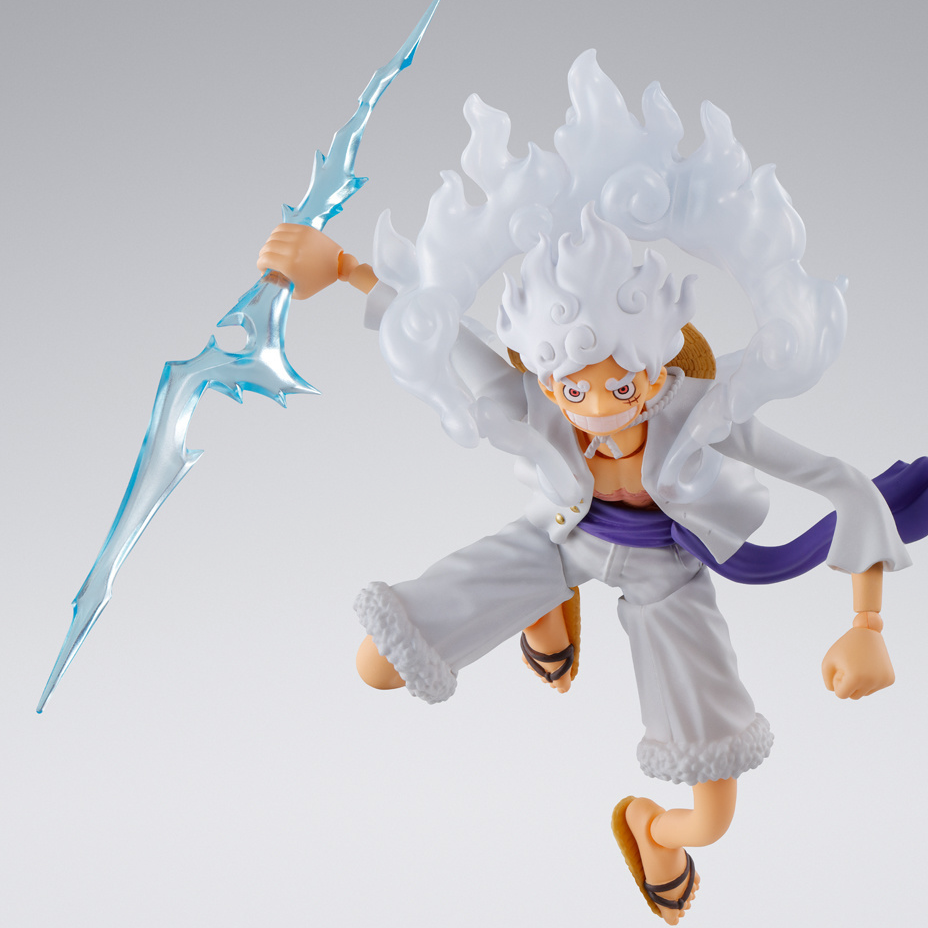 现货 包邮 SHF 海贼王 五档路飞 5档 太阳神尼卡 可动手办