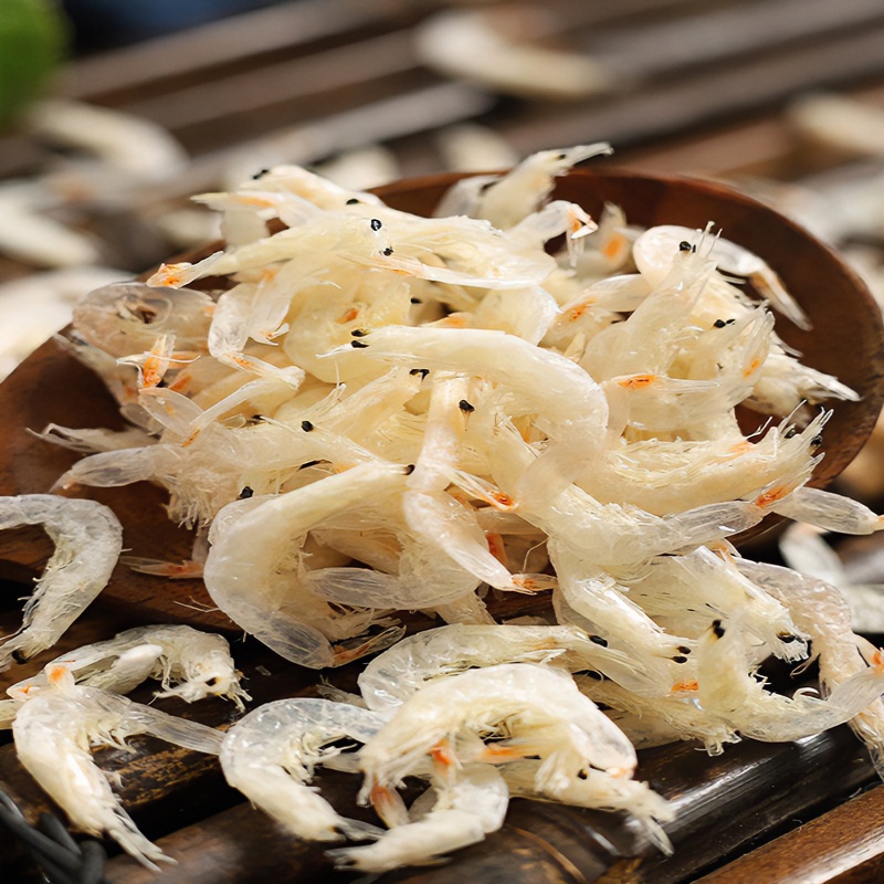 元觉里-特级淡干虾皮无盐鲜虾皮新鲜即食小海米海鲜干货散装250g