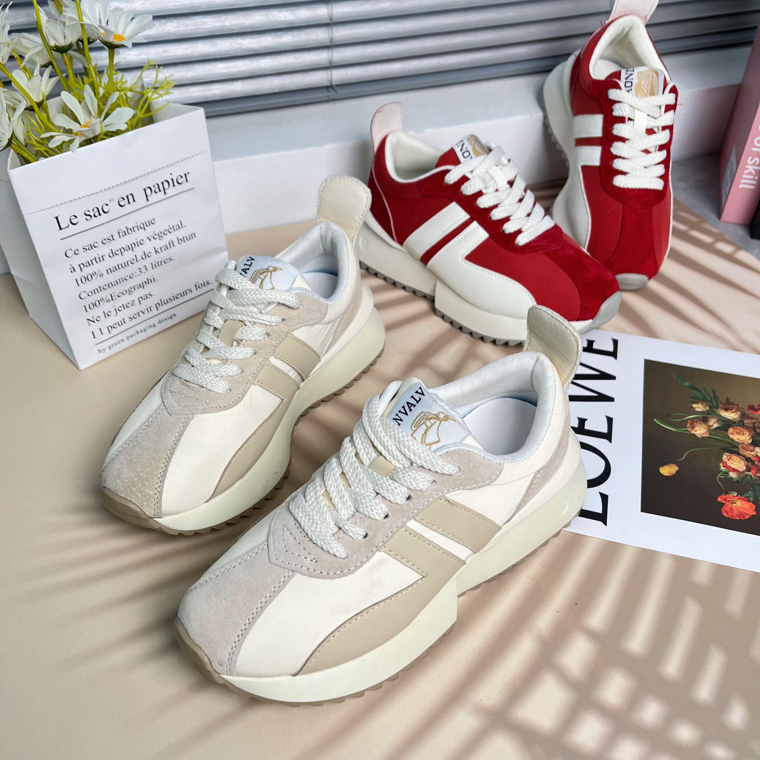 【锦鲤】秋季新款2023韩版系带运动休闲百搭女士阿甘鞋 Y检 102