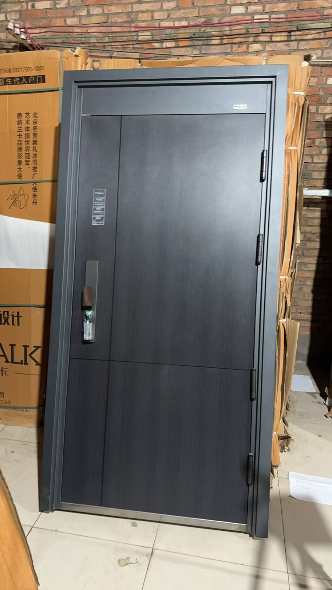  简约轻奢入户防盗门 包安装