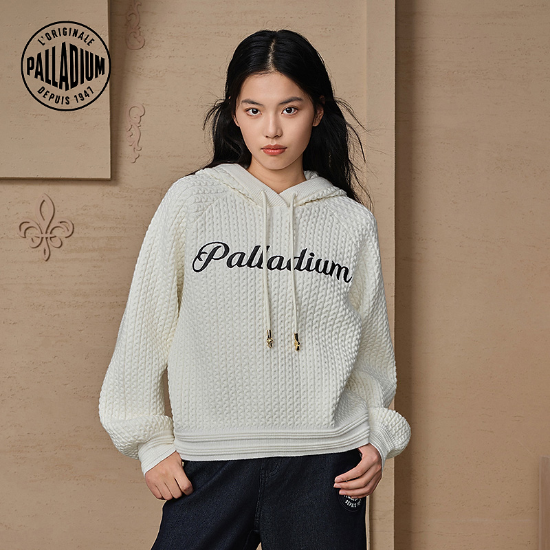 帕拉丁春季女款毛衫圆领宽松时尚长袖纯色百搭毛衣199774