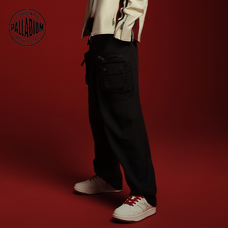 【檀健次同款】帕拉丁春挺括多口袋梭织工装裤109693