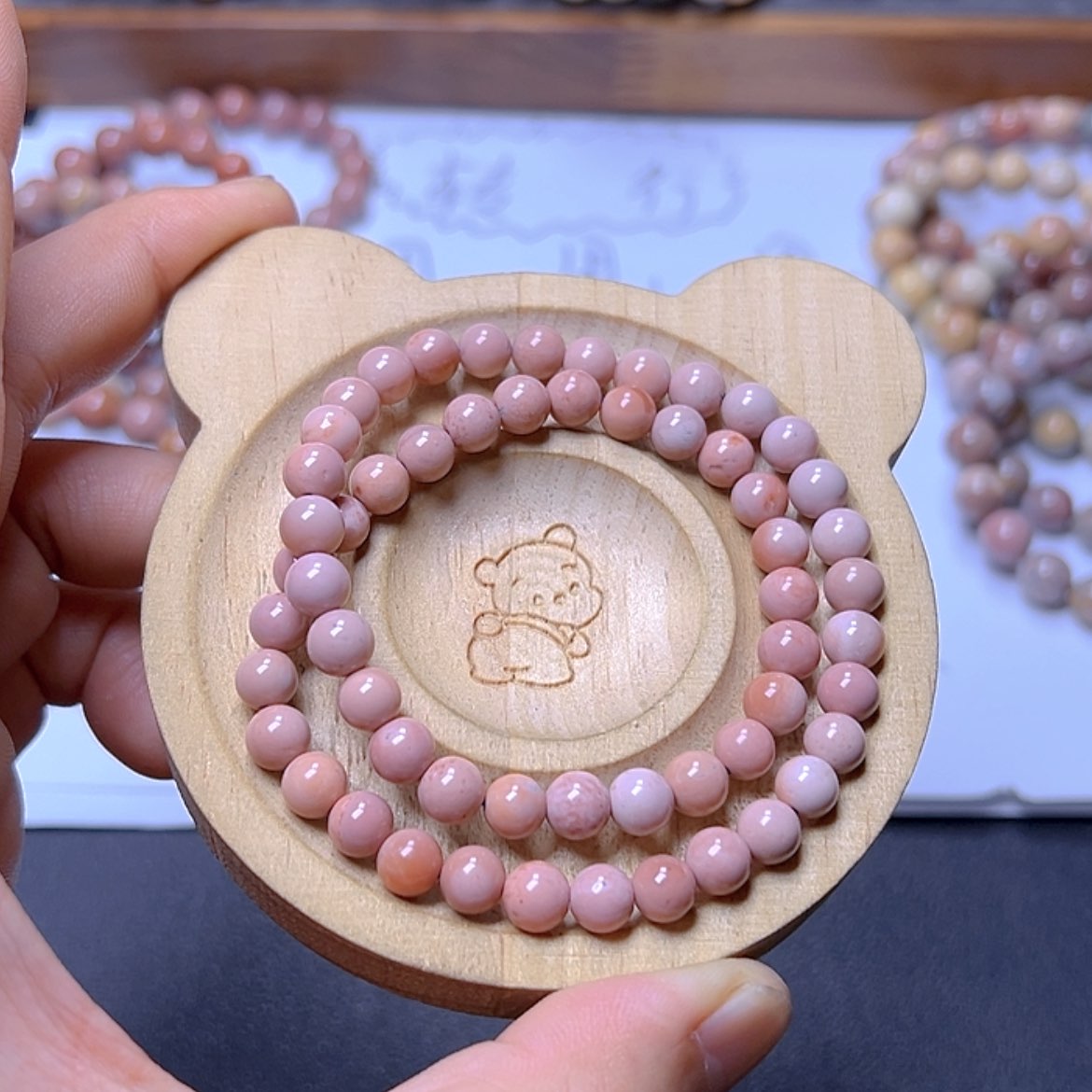【闪购商品】石英质玉手链未镶嵌安**风