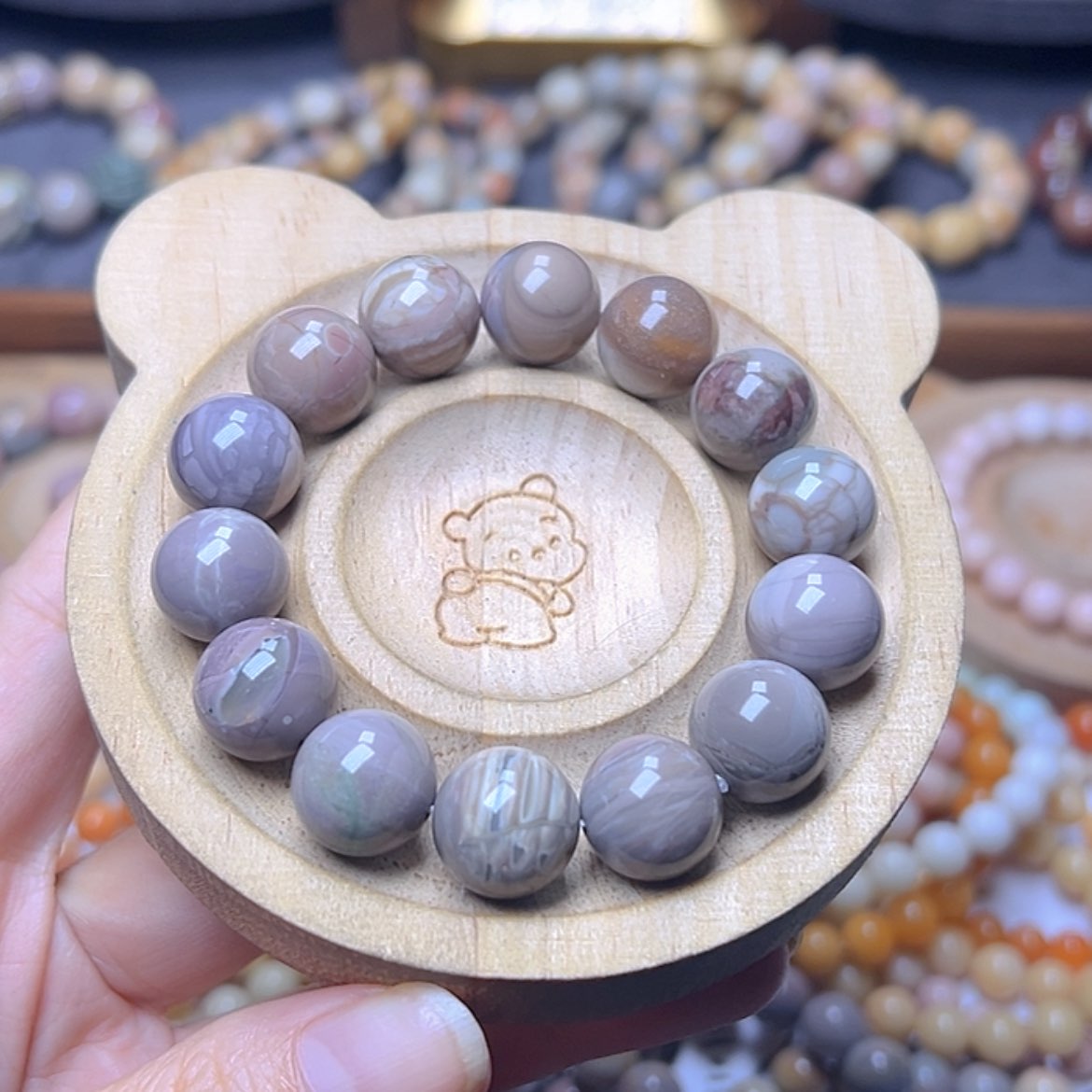 【闪购商品】石英质玉手链未镶嵌魏***腰
