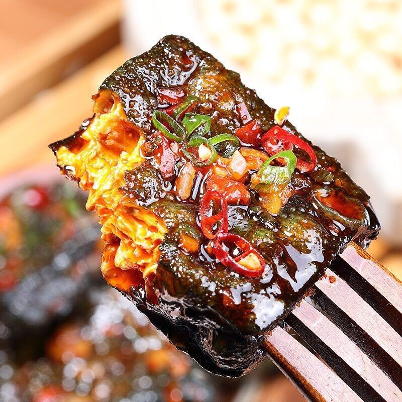 湖南特产正宗长沙风味即食臭豆腐臭干子香辣小吃豆干休闲美味零食