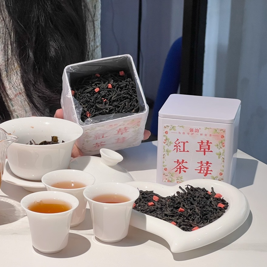 【买1发2】草莓红茶奶茶专用水果茶冷泡茶新茶茶叶