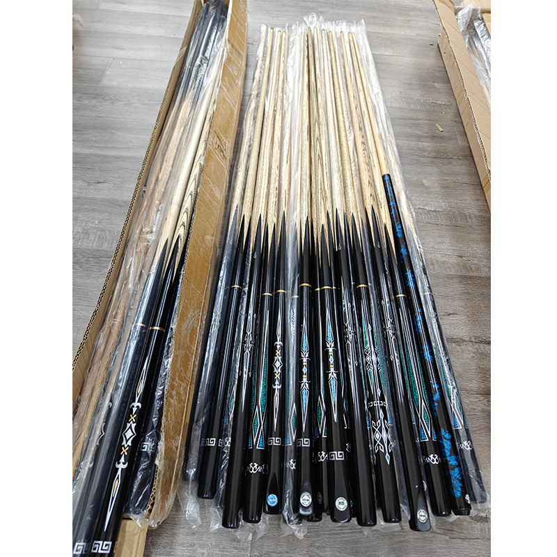 特价清仓台球杆黑八斯诺克球杆中式微瑕低价英式台球杆小头杆