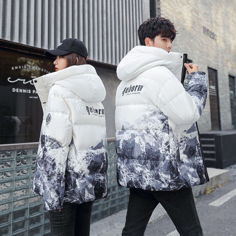 波司澄羽绒服新款雪山羽绒服时尚大气时尚连帽冬季保暖外套潮流户