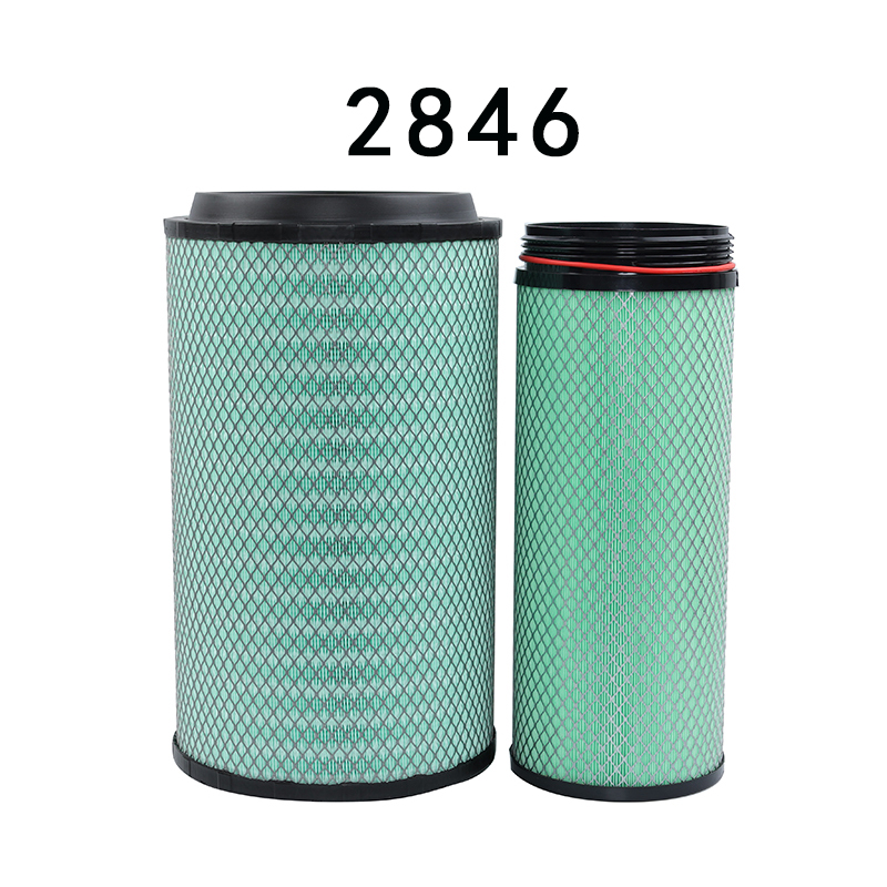2846空气滤芯解放天V汕德卡G7/460/480/510