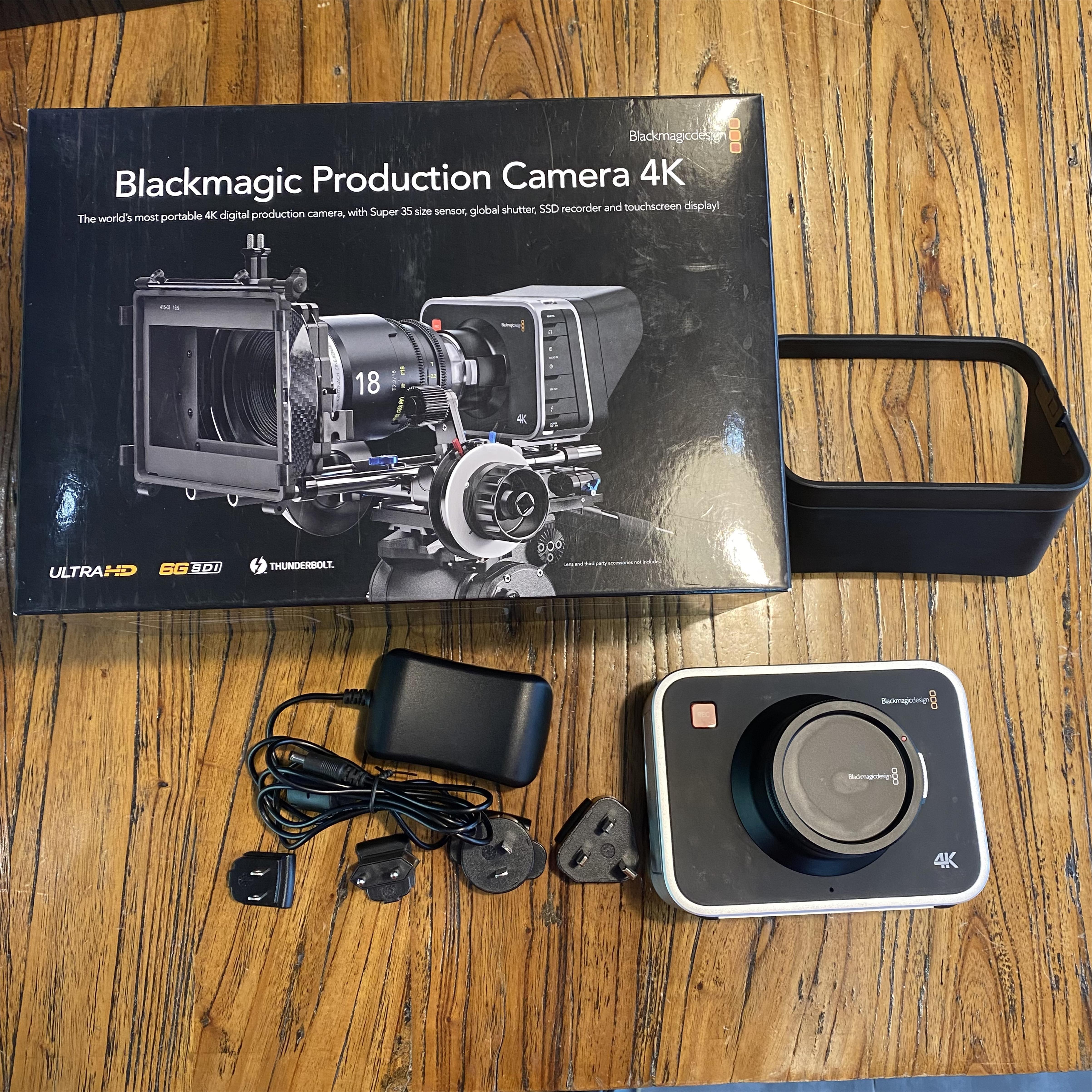 95新 Blackmagic Design 4K高清电影机  +三星120G硬盘