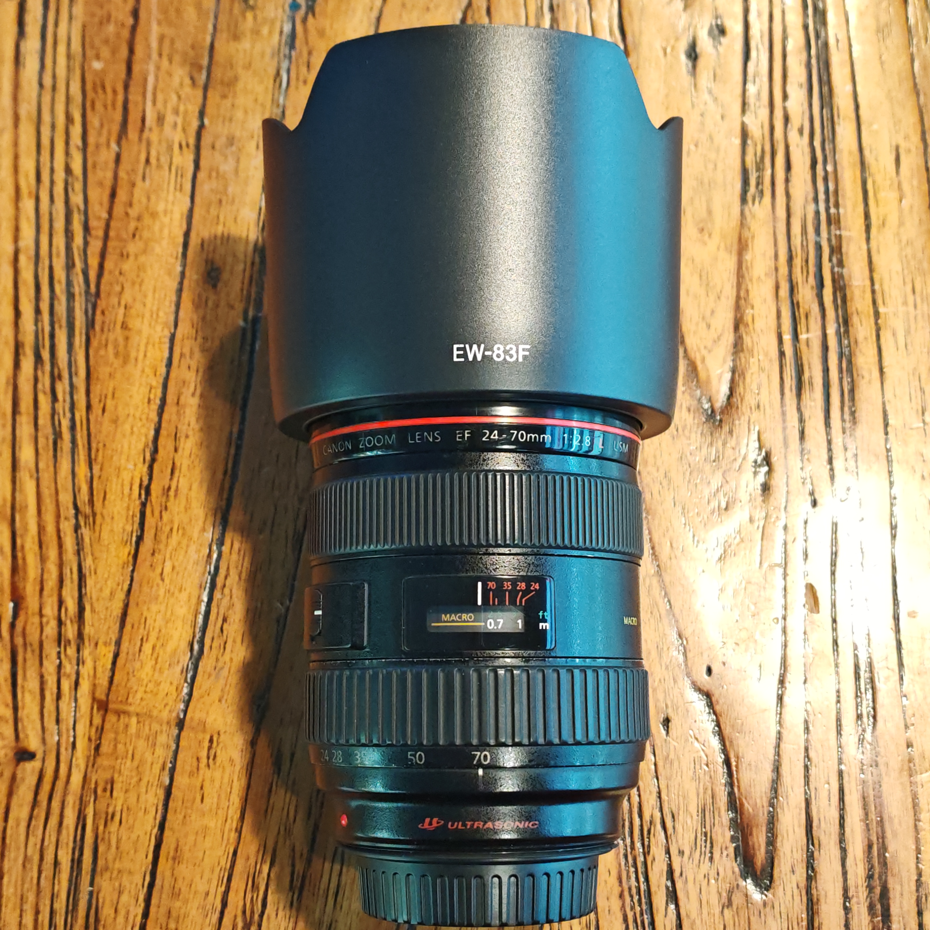 95新 Canon/佳能 24-70 f2.8 一代 镜头