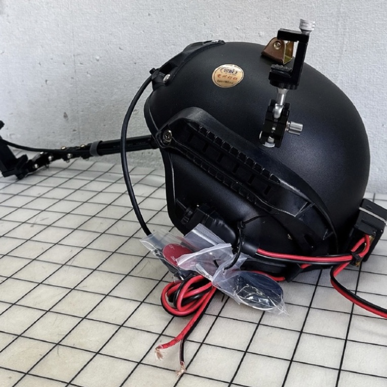 天眼T2T3x2x3 不带灯全套热成像改装  头盔 支架 双控开关 视频线