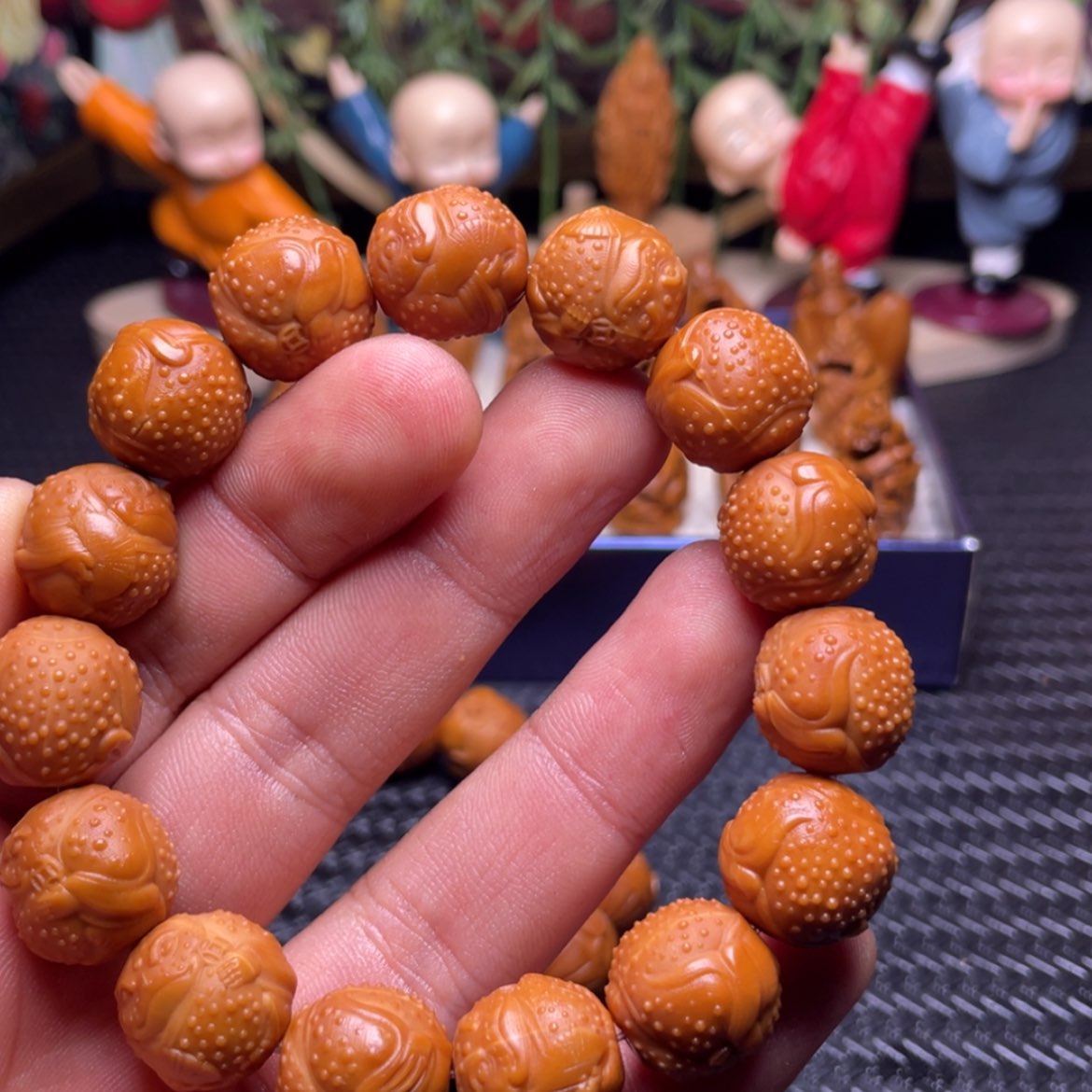 【闪购商品】橄榄核雕心***鬼