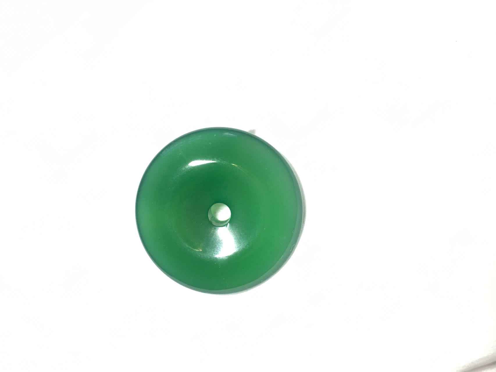 玛瑙玉隋平安扣。色拉种好福利款有白色l绿色