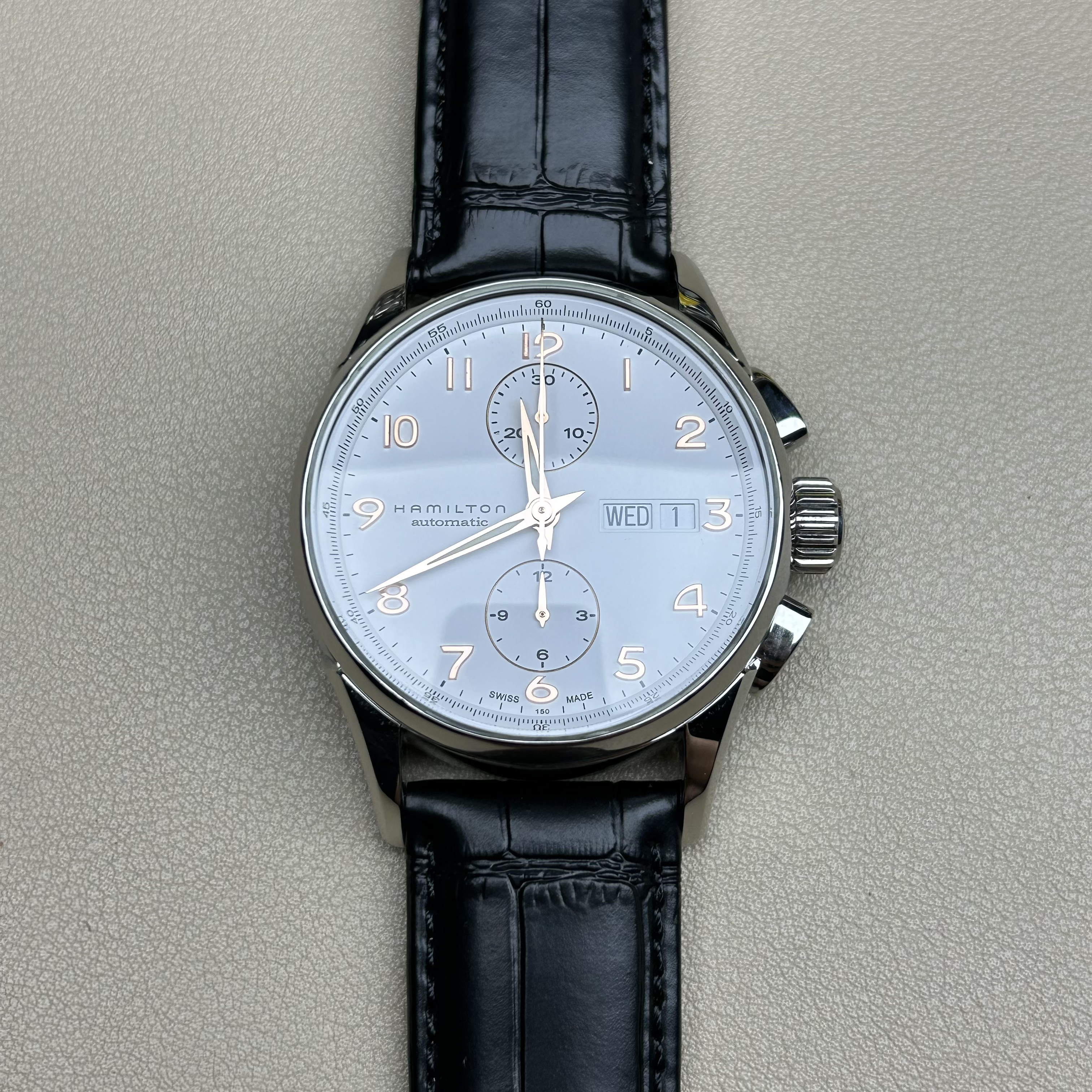 95新 Hamilton/汉米尔顿 爵士系列/自动机械/大魔王单表