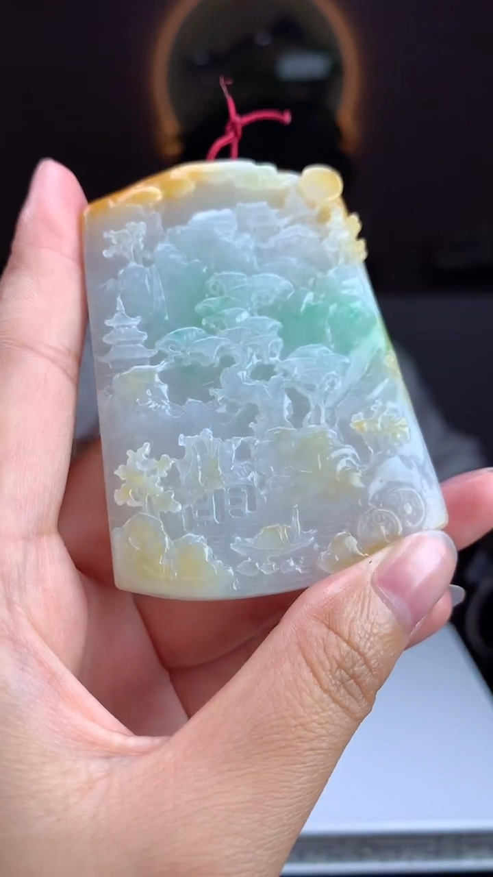 【闪购商品】定制翡翠未镶嵌挂件多样性发货（拍一发一）