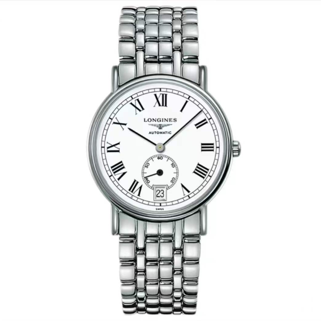99新 Longines/浪琴 L4.805.4.11.6/瑰丽小三针/表径38.5