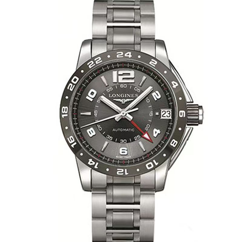 99新 Longines/浪琴 L3.669.4.06.7/海军上将运动/表径42