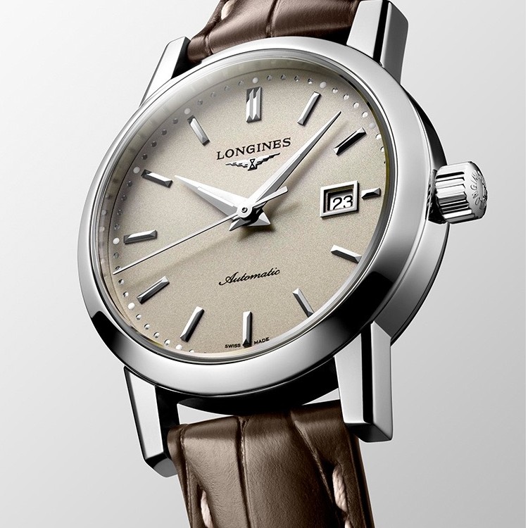 99新 Longines/浪琴 L4.825.4.92.2/1832系列复古825/表径40