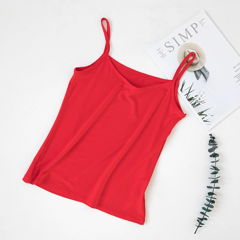 【501-550】夏季百搭多色韩版时尚吊带上衣