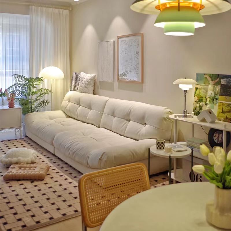 Baxter云朵沙发新款客厅设计师家用直排布艺沙发小户型网红沙发
