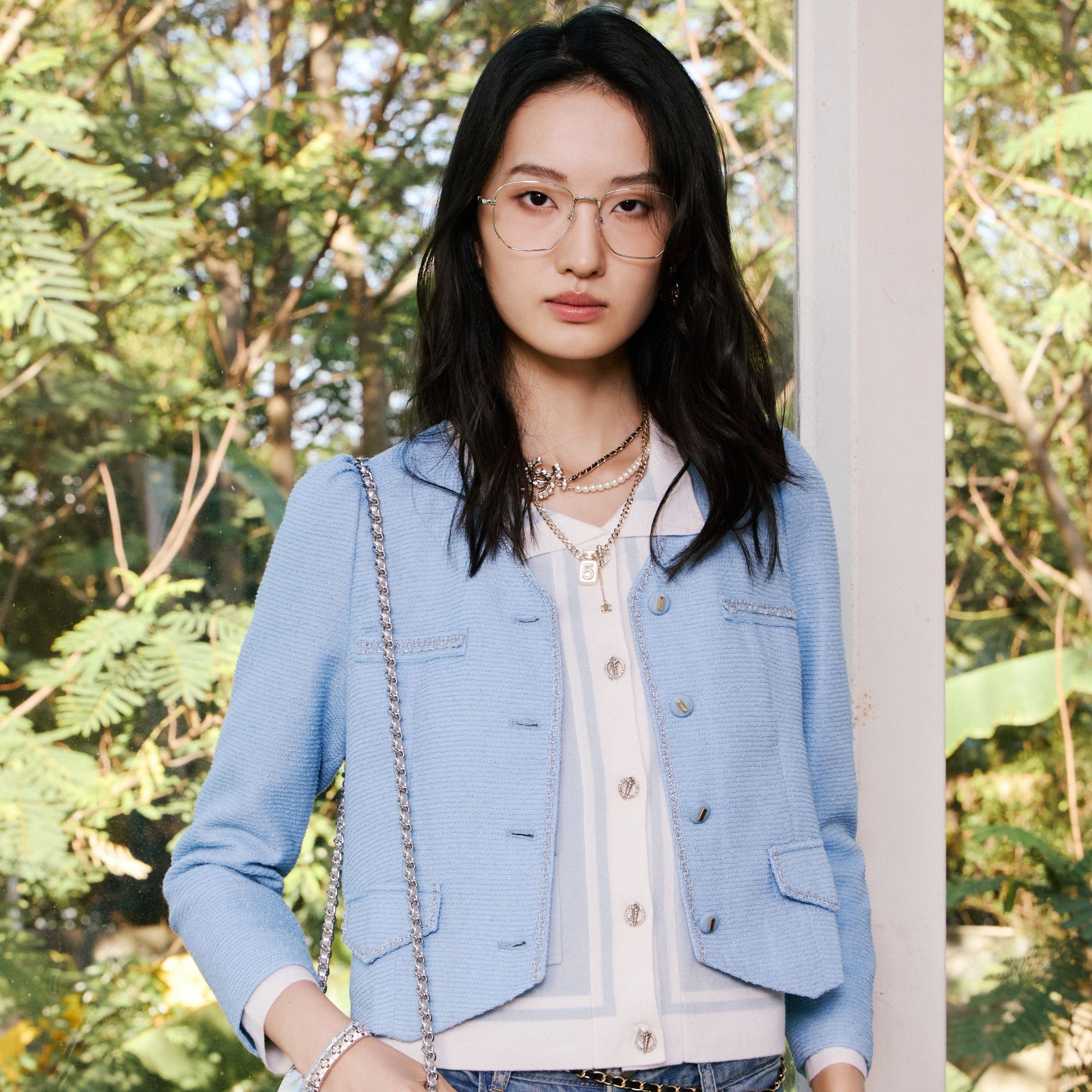 【达人专属】她翼春季短外套小香风气质轻奢短款时尚EF3241361222