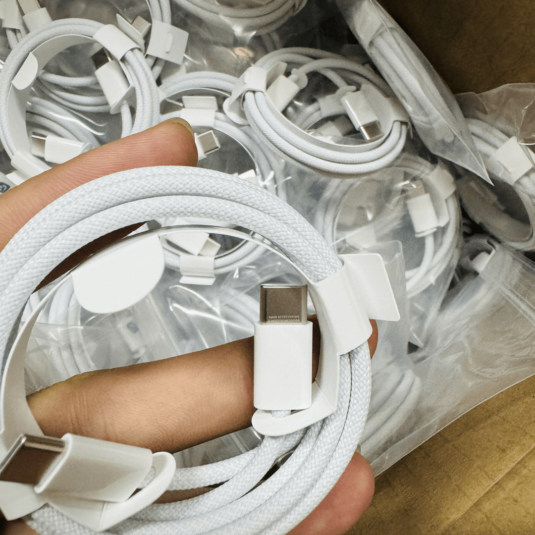 准新品 Apple/苹果 16-15系列原装拆机编织线60wC-C编织数据线 