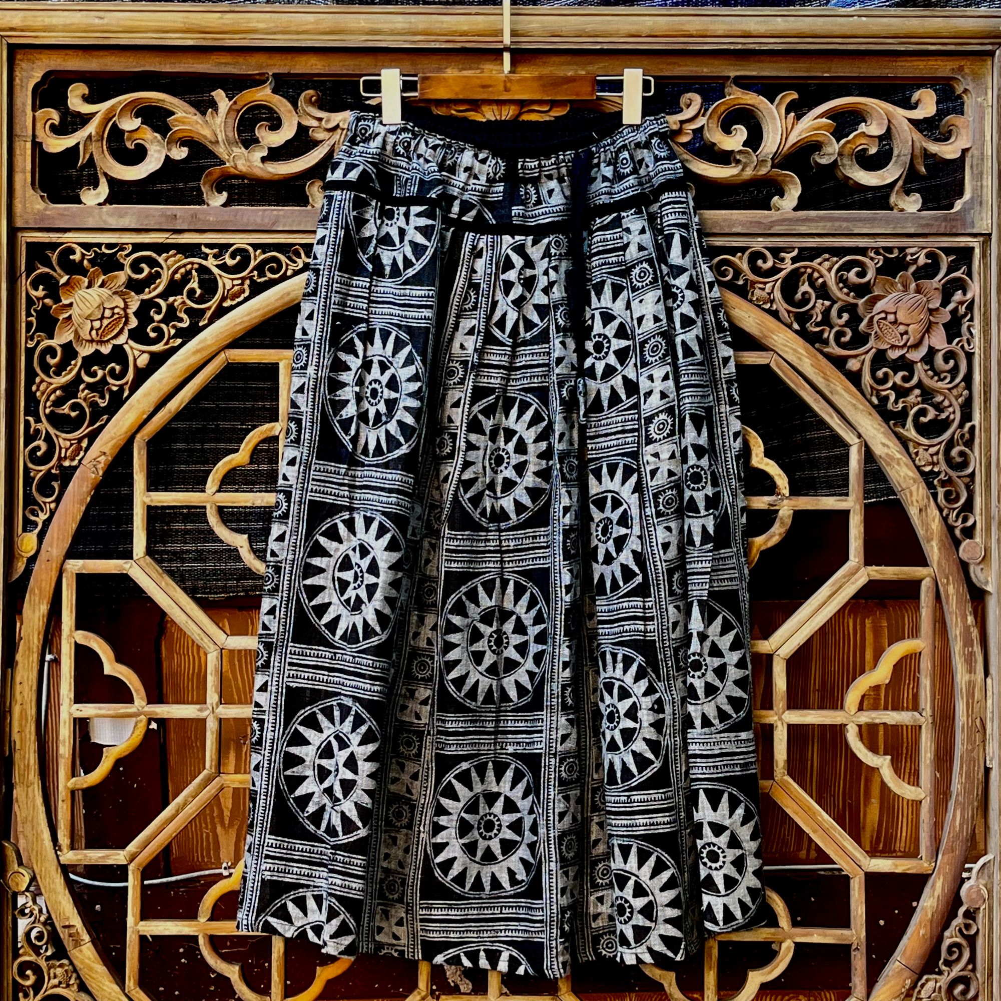 四两民族风泰国土布宽松休闲裤