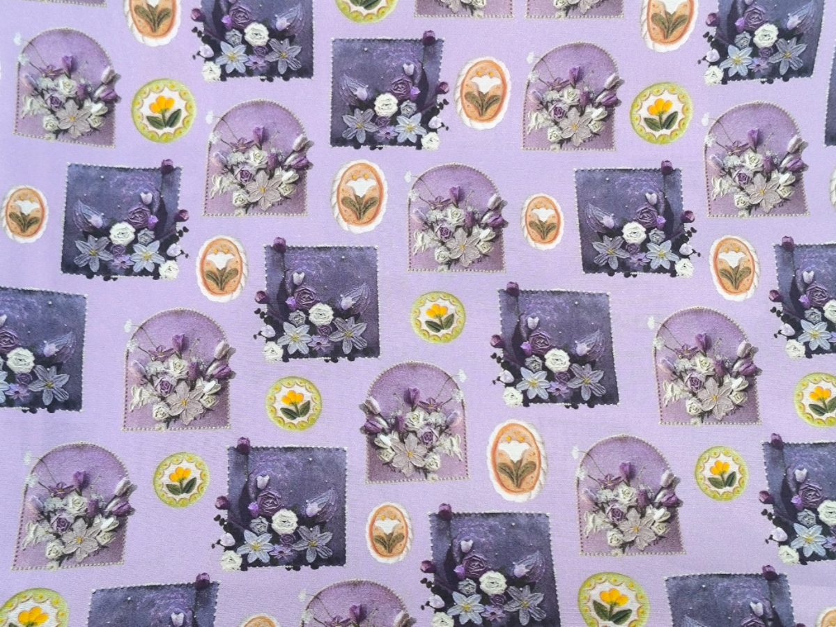 24年新款高密锦棉油画系列lo裙洛丽塔风格衬衫夏天布料