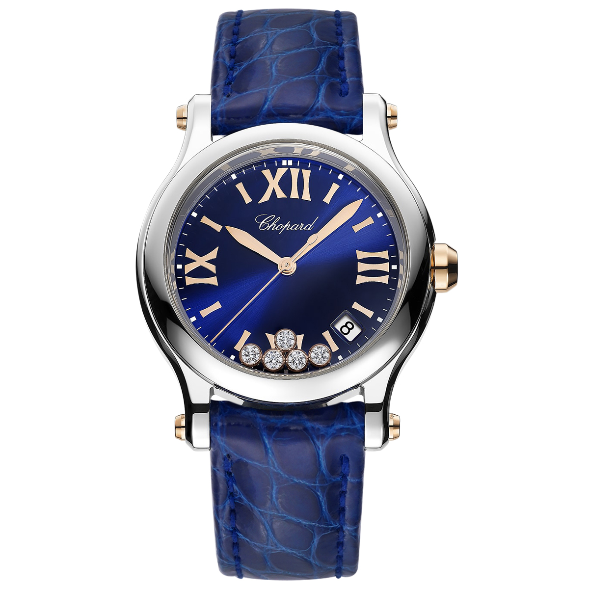 99新 Chopard/萧邦 22年全套/278582-6012腕表/石英/WHT022626