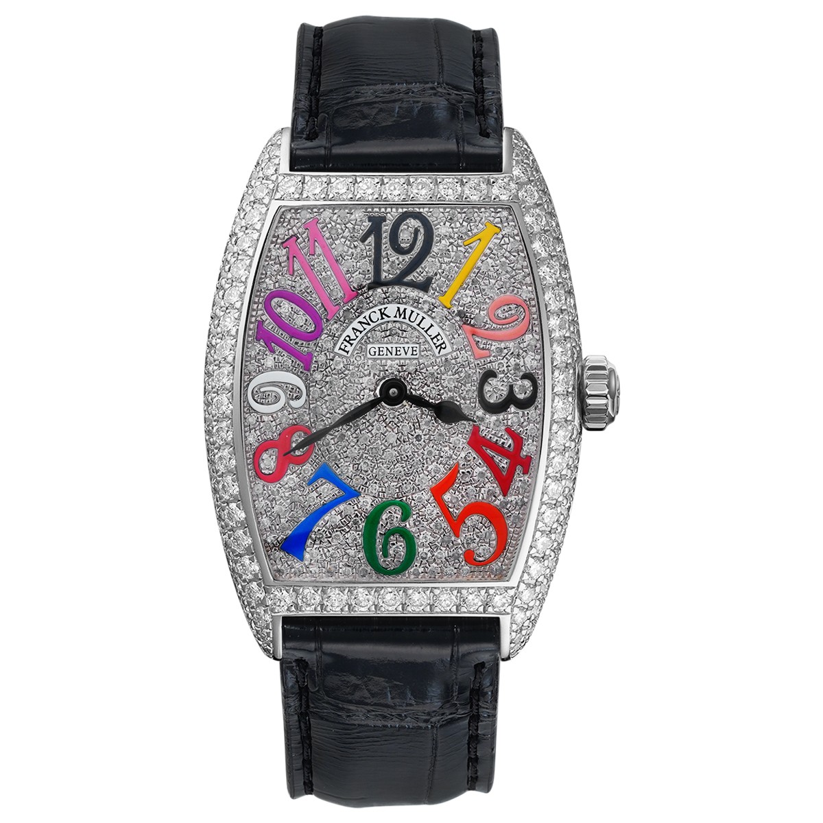 全新未使用 Franck Muller/法兰克穆勒 2852彩字表/后钻WHT018474