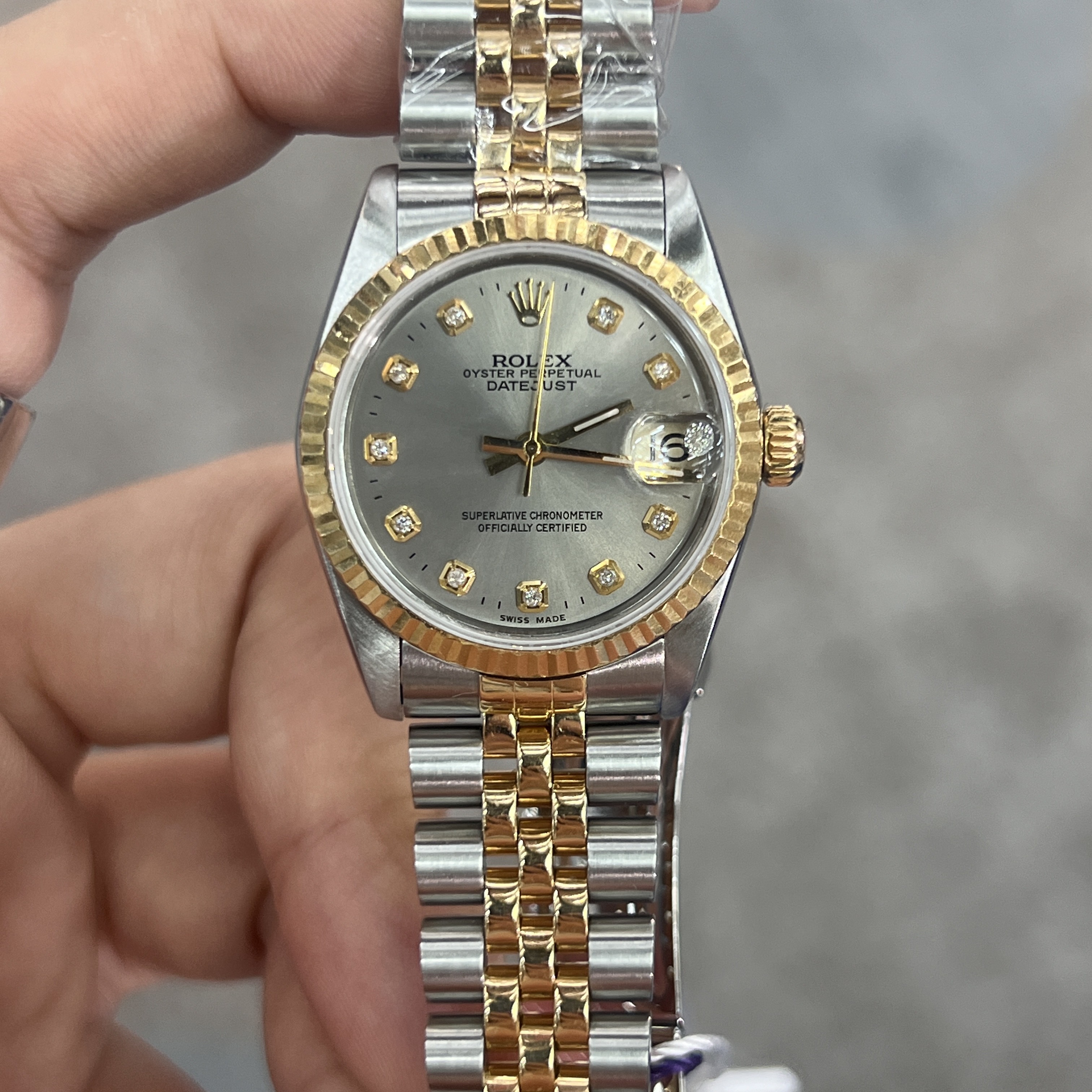 99新 Rolex/劳力士 表展日志68273灰盘自动机械腕表/WHP024880