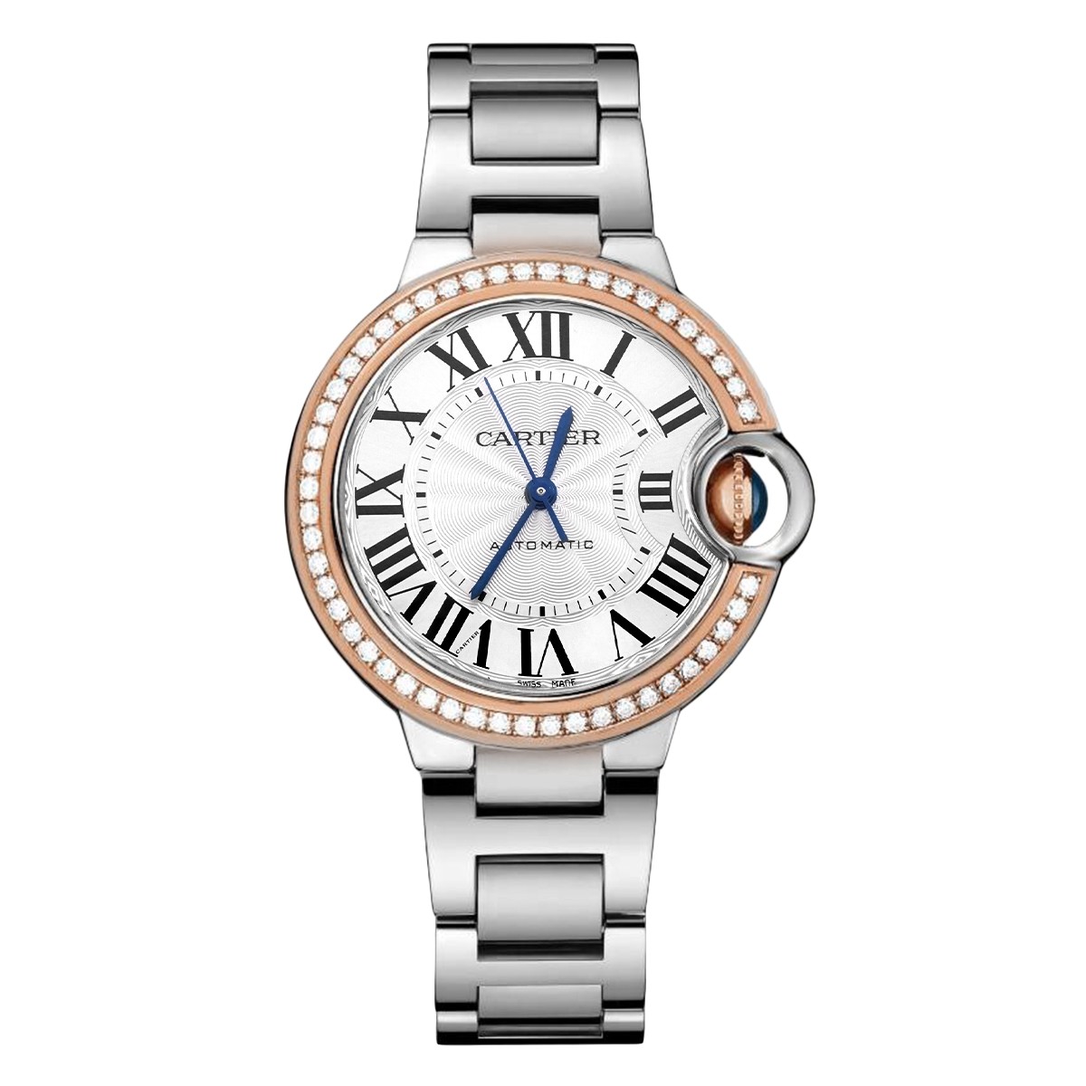 99新 Cartier/卡地亚 蓝气球系列WE902080腕表自动机械/WHT026918