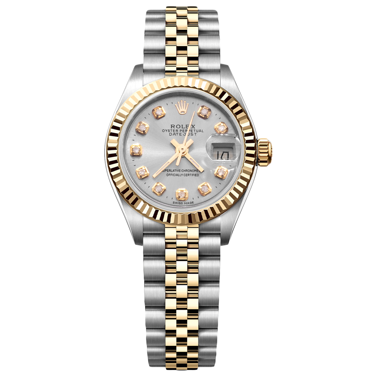 99新 Rolex/劳力士 静文专属69173灰盘狗牙圈/后钻/WHP032559