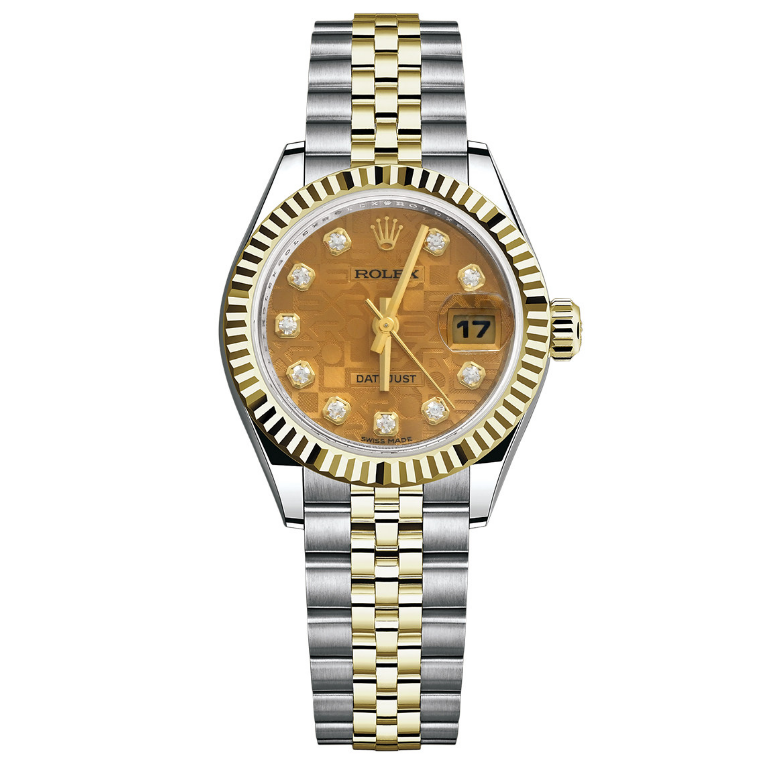 99新 Rolex/劳力士 女装日志系列179173-63133 J腕表/WHT026897