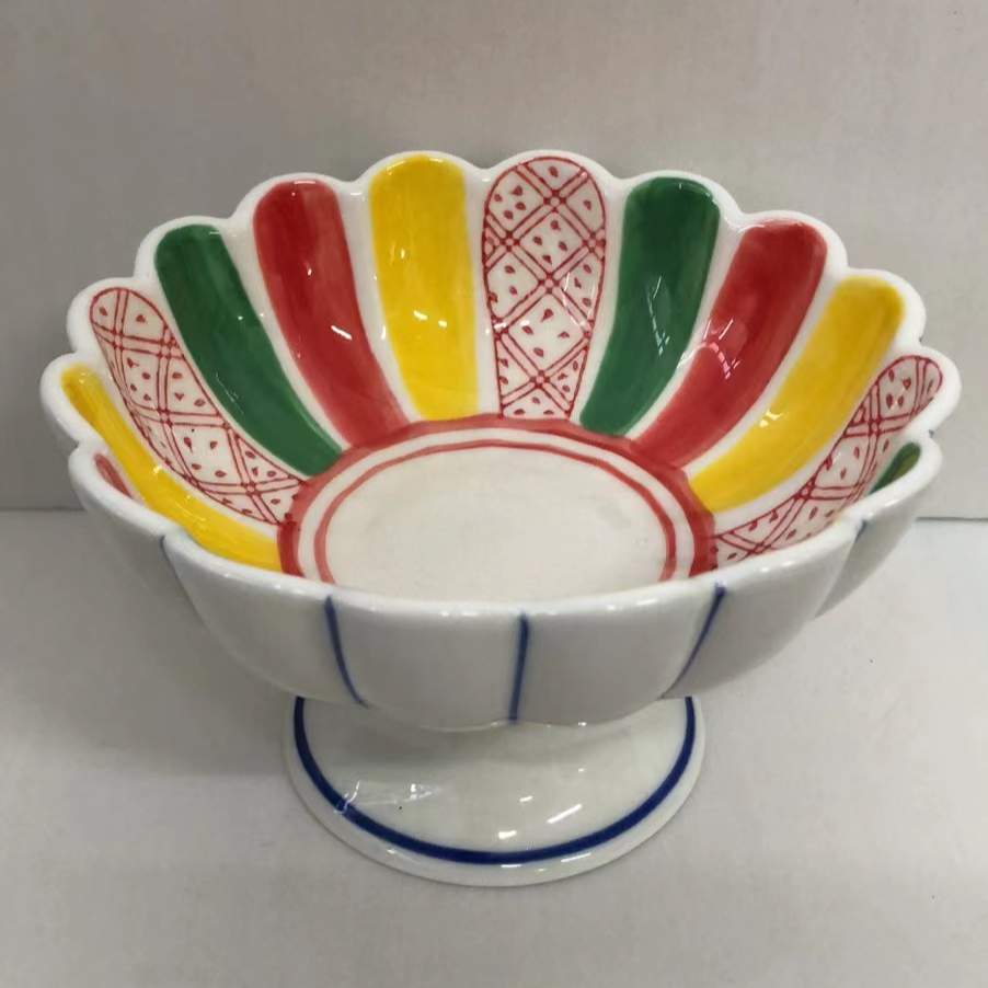 【青山精选】1549LY-高足花盘