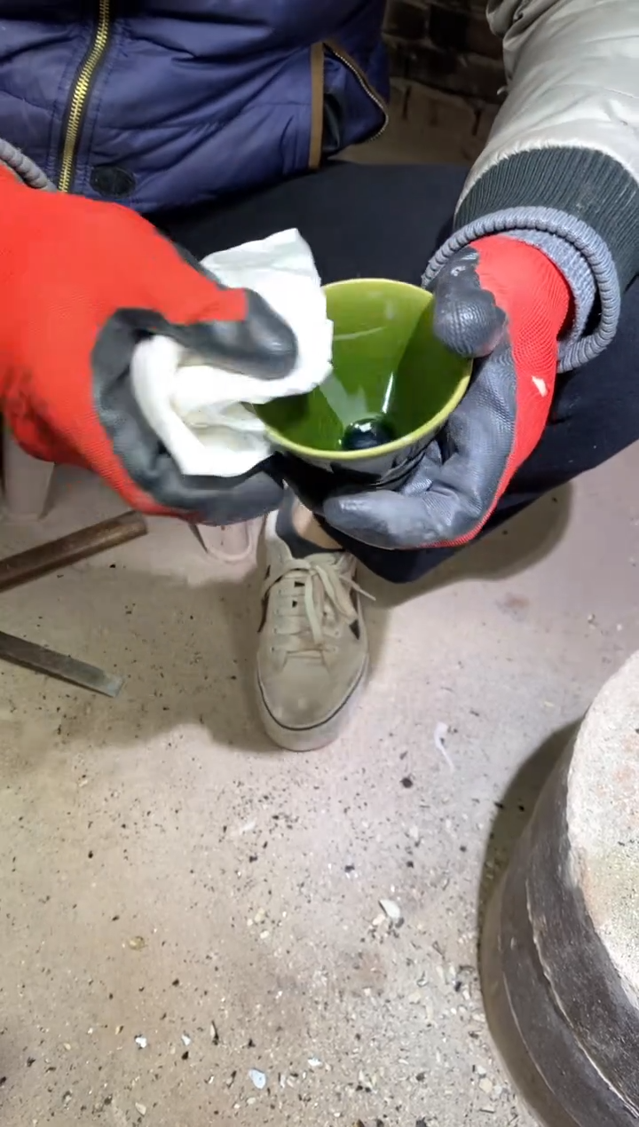 【闪购商品】瓷茶盏|斗笠帝王绿