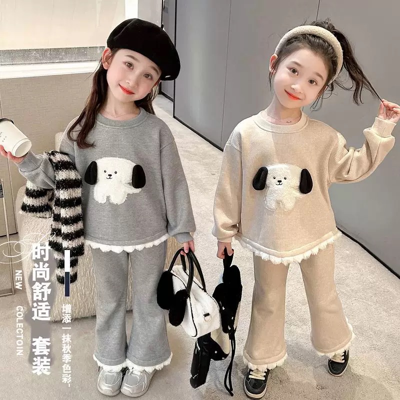 女童冬新款狗狗女宝宝套装250168