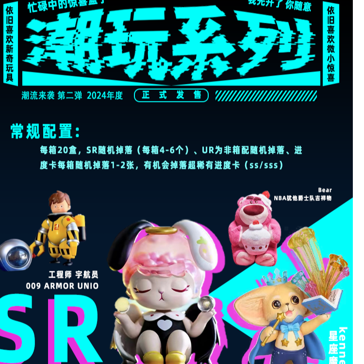 【欧】潮流来袭第二弹之潮玩系列盲盒 代拆