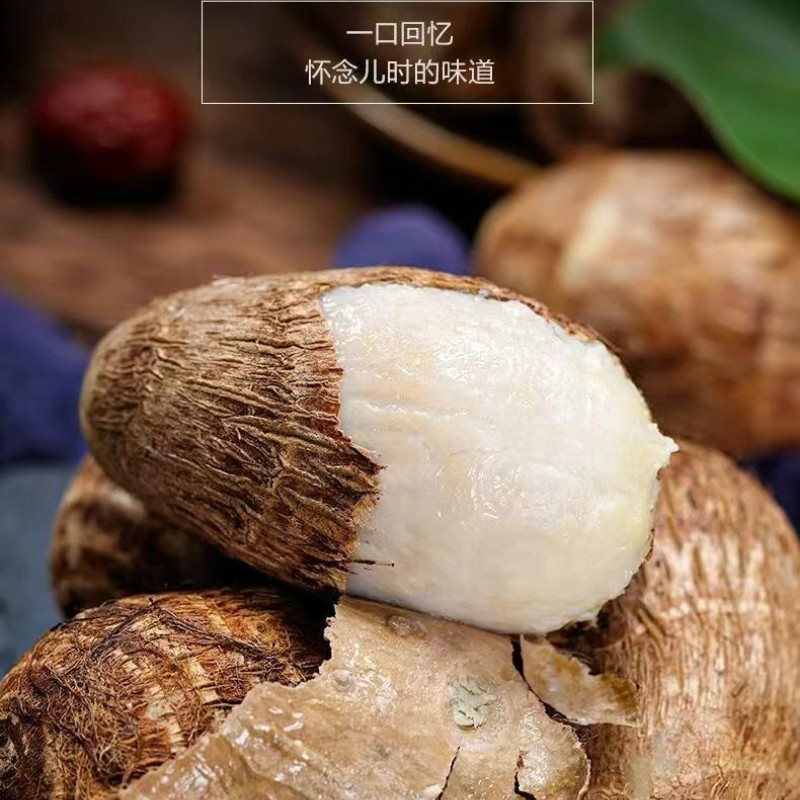 【顺丰包邮】农家本地牛奶芋头软糯香甜现挖现发毛芋头香芋头糯芋艿