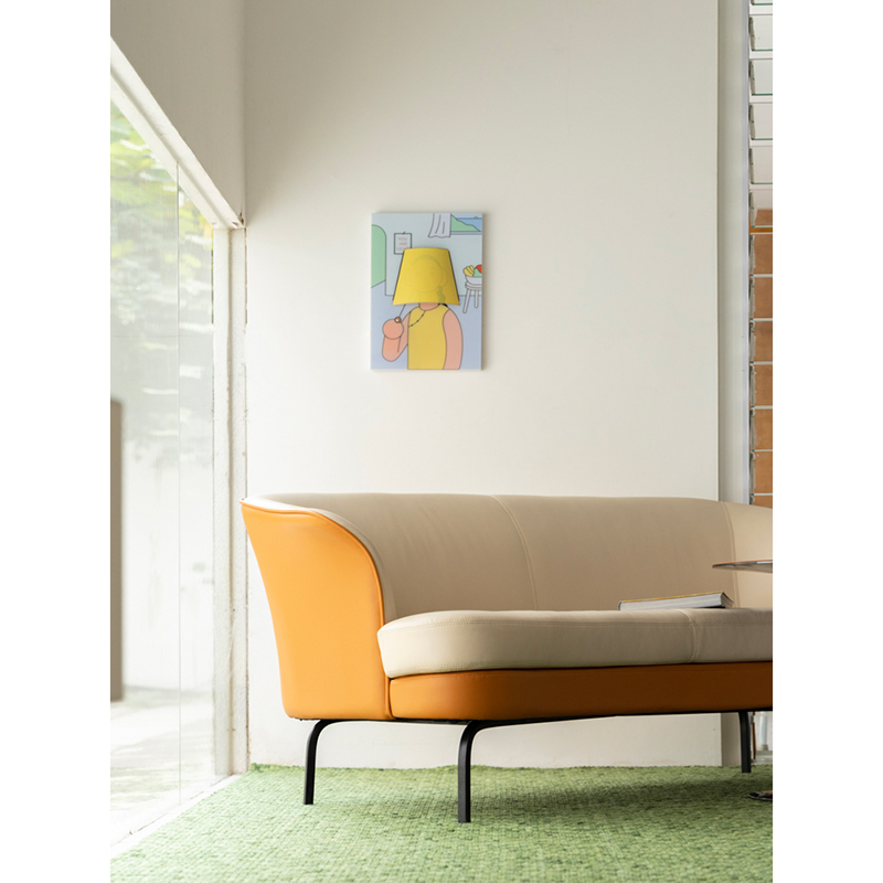 若奈灯具 Posterlight插画海报调节触碰开关充电客厅氛围感装饰灯