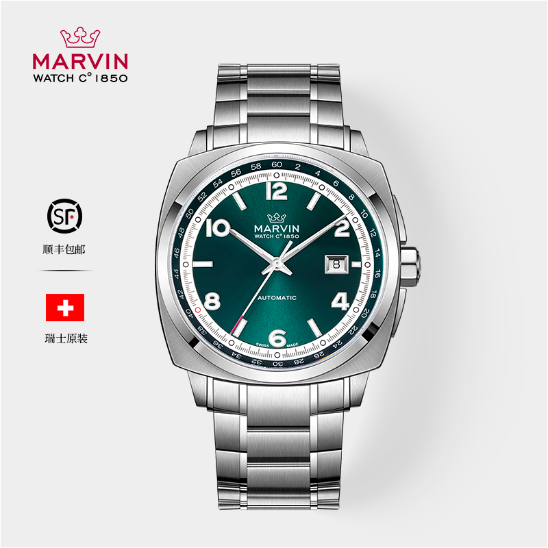 【摩纹专属】瑞士制造莫尔顿系列简约全自动腕表M119