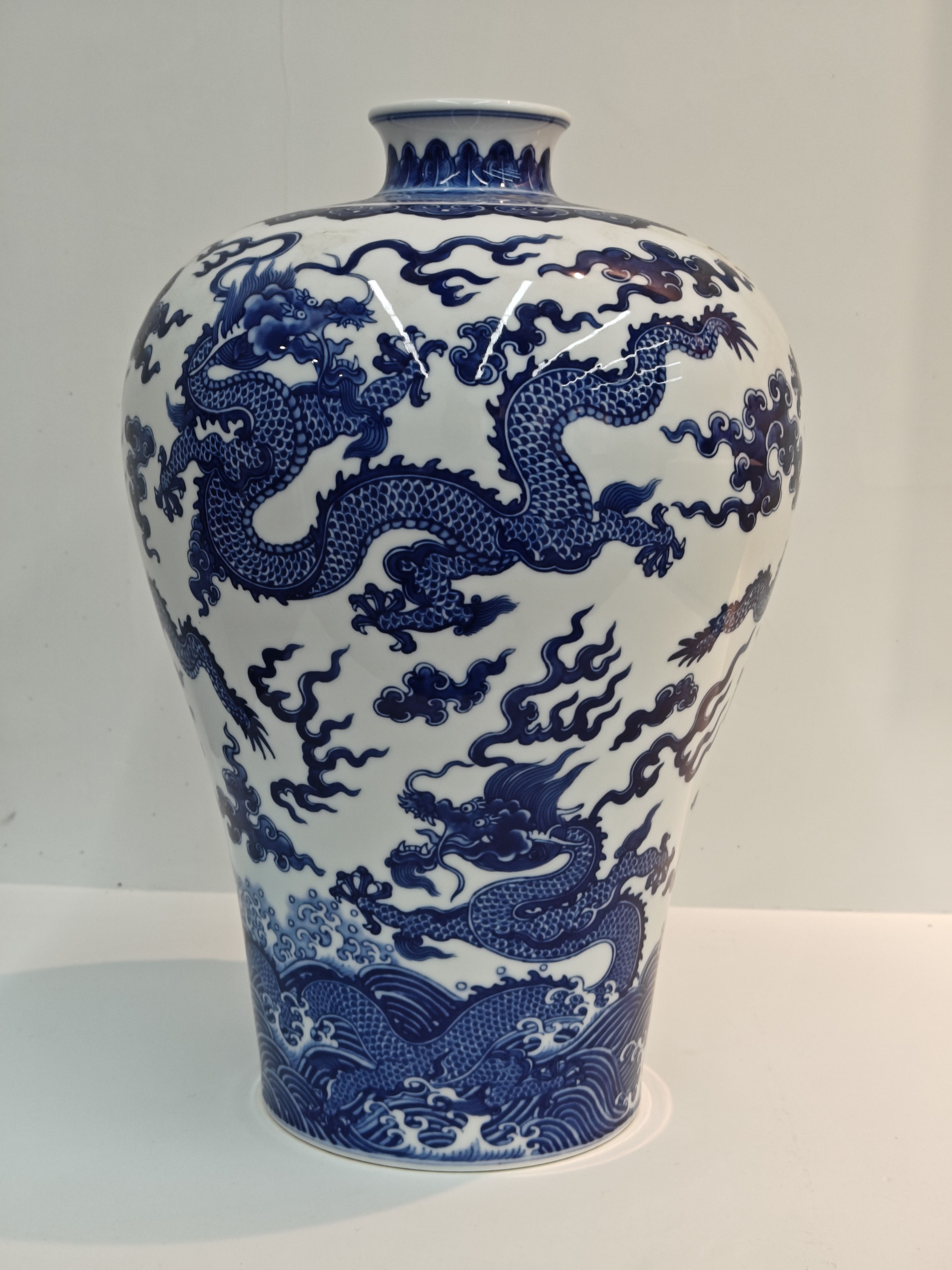 SL 03 TG60000 景德镇青花赏瓶 不固定一件