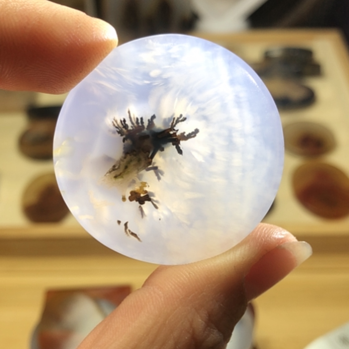 【闪购商品】玛瑙/玉髓颈饰合金易*