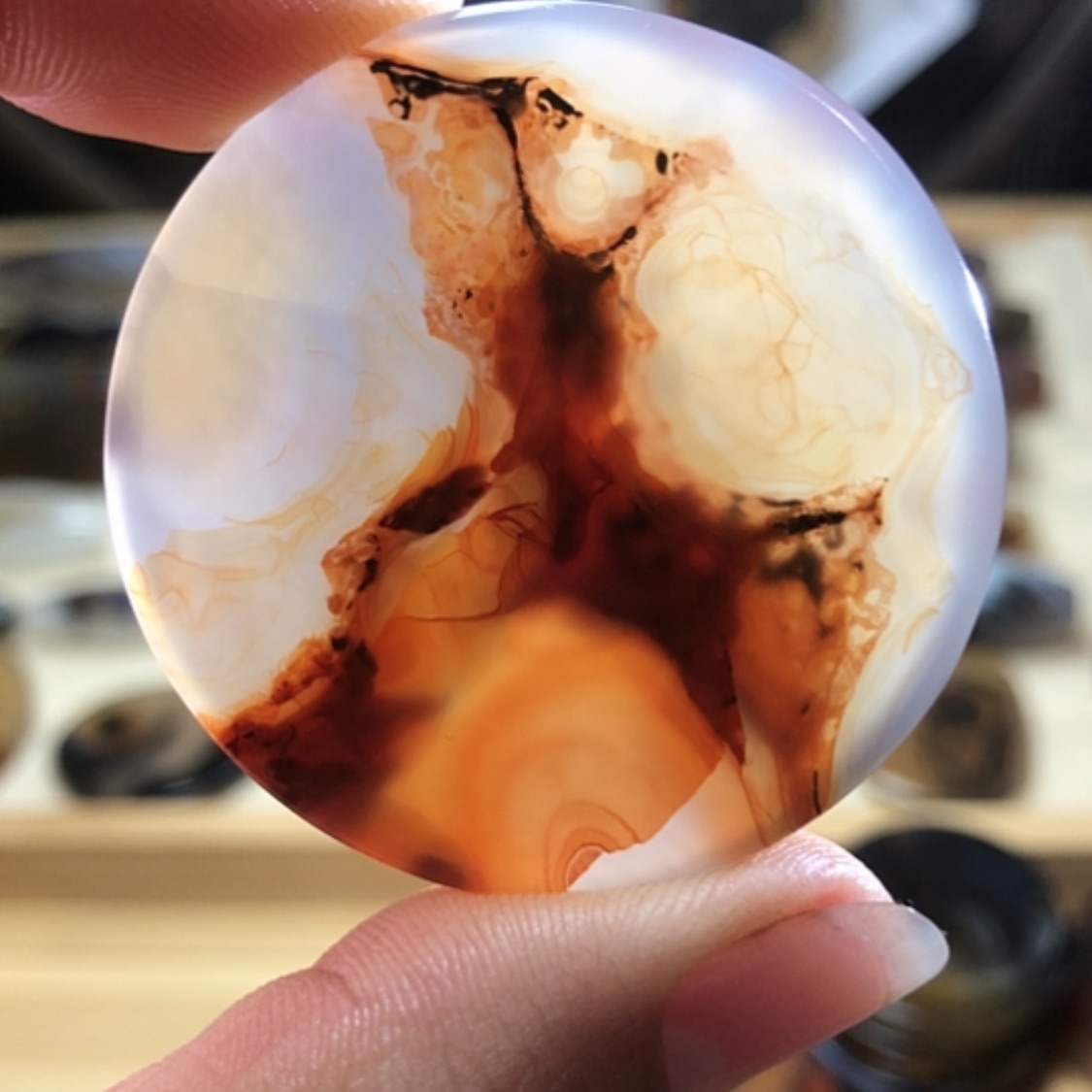 【闪购商品】玛瑙/玉髓颈饰合金