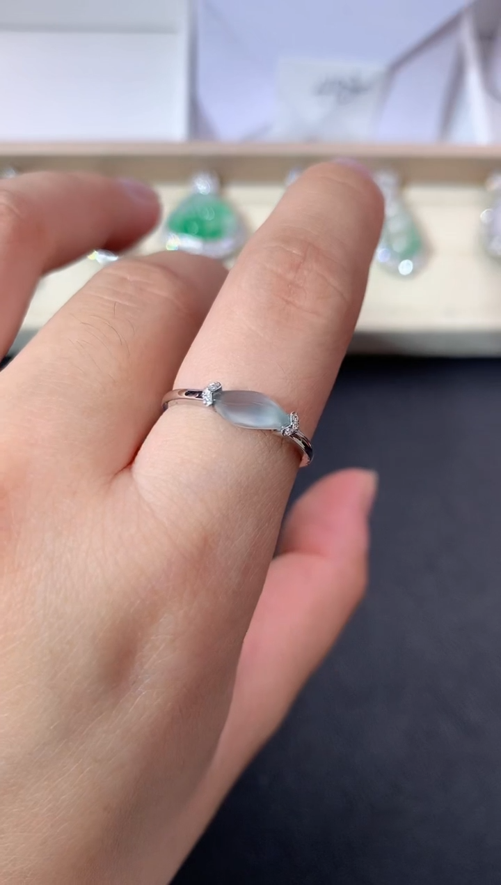 【闪购商品】翡翠颈饰18K金镶嵌N120