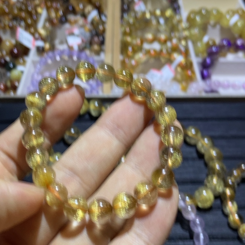 【闪购商品】水晶手串未镶嵌卷****✨