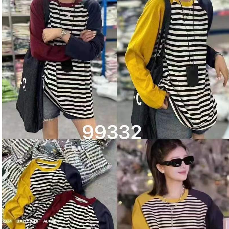 【AY三号店】新款休闲条纹T恤  001-199